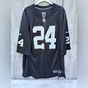 Marshawn Lynch #24 Las Vegas Raiders NFL Nike On Field Jersey Size XL